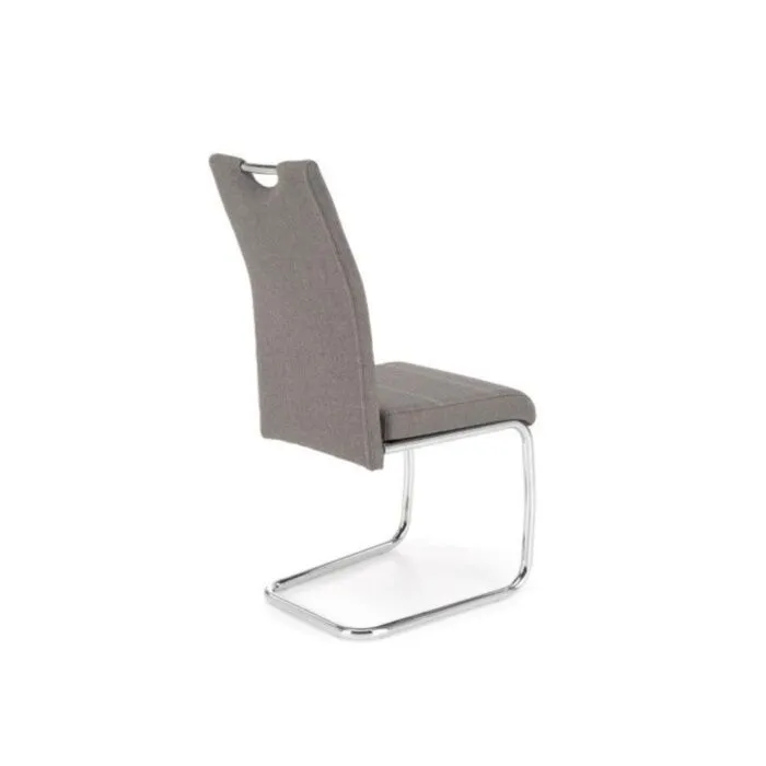 Kuhinjski stol CHIBA Kuhinjski stol CHIBA . Kuhinjski stol CHIBA je kvaliteten stilski stol, ki popestri vsako jedilnico. Podnožje je izdelano iz kovine v krom barvi. Sedišče in