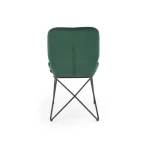 Kuhinjski stol FIKUS . Kuhinjski stol FIKUS je kvaliteten in udoben stol. Ogrodje je izdelano iz kovine v črni barvi. Naslon ter sedišče sta oblazinjena v