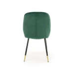 Kuhinjski stol KEKS . Kuhinjski stol KEKS je stol dobre kvalitete in sodobnega izgleda. Nogice so izdelane iz kovine v črni barvi, katere imajo spodnji del