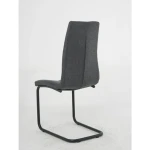 Kuhinjski stol OLAF temno siv . Kuhinjski stol OLAF temno siv je odlična rešitev za kombiniranje v minimalističen ali industrijski stil prostora.