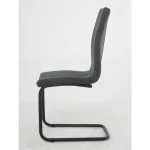 Kuhinjski stol OLAF temno siv . Kuhinjski stol OLAF temno siv je odlična rešitev za kombiniranje v minimalističen ali industrijski stil prostora.