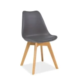 Kuhinjski stol RISS 3 bukev . Moderen stol RISS 3, kateri bo poživel vsako kuhinjo. Stol je zelo trpežen in stabilen saj je podnožje narejeno iz bukovega