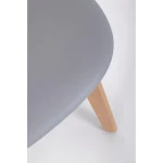 Kuhinjski stol SYSTEM siva . Kuhinjski stol SYSTEM je eleganten kos pohištva, ki bo prinesel svežino v vsak prostor. Sedišče je izdelano iz kakovostnega