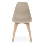 Kuhinjski stol SYSTEM taupe . Kuhinjski stol SYSTEM taupe je eleganten kos pohištva, ki bo prinesel svežino v vsak prostor. Sedišče je izdelano iz