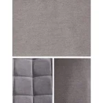 Kuhinjski stol TARIK siva tkanina . Kuhinjski stol TARIK sivo blago, v kombinaciji sivega prešitega blaga s črnimi kovinskimi nogami se poda v vsak ambient.