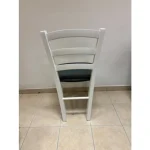 Kuhinjski stol VENEZIA bela . Kuhinjski stol VENEZIA bela je izdelan iz kakovostnega masivnega bukovega lesa, ki zagotavlja stabilnost in trpežnost. Na voljo