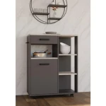 Kuhinjski voziček LIDA 70 . Kuhinjski voziček LIDA 70 je primeren za vsako kuhinjo, pisarno ali delavnico. Zaradi svoje velikosti vam bo prihranil veliko