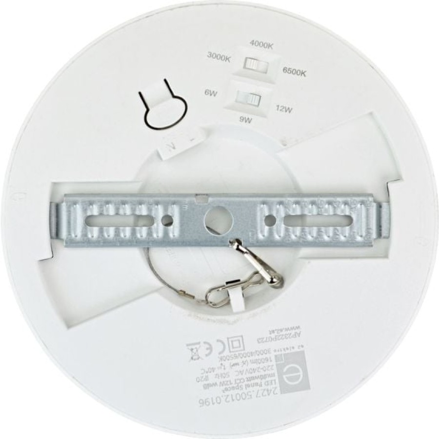 LED PANEL E2 12W CCT MULTIWATT OKROGLI BEL NADG./VGRAD. - slika 4