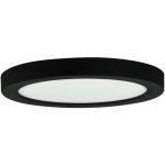 LED PANEL E2 12W CCT MULTIWATT OKROGLI ČRN NADG./VGRAD. - slika 7