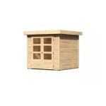 LESENA VRTNA HIŠKA KARIBU ASKOLA 2 211X213 X 217, BARVA LESA - slika 10