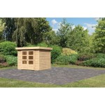 LESENA VRTNA HIŠKA KARIBU ASKOLA 3 238X211X213X LES 19MM