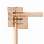 LESENA VRTNA HIŠKA KARIBU ASKOLA 5 S TERASO, STENO 298X211X242 +280 LES 19MM - slika 16