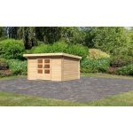 LESENA VRTNA HIŠKA KARIBU BASTRUP 7 3.57X2.2X2.97 LES 28MM - slika 10