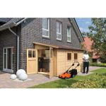 LESENA VRTNA HIŠKA KARIBU BOMLITZ 4 235X243X352