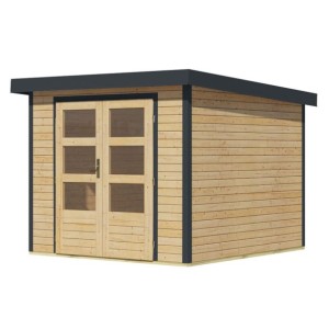 LESENA VRTNA HIŠKA KARIBU JUPITER 3.5 A NARAVNA 242X242X211