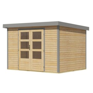 LESENA VRTNA HIŠKA KARIBU JUPITER 4 A 302X217X211 SIVA