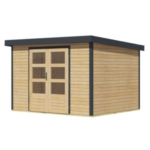 LESENA VRTNA HIŠKA KARIBU JUPITER 5 A 302X242X211 ANTRACIT