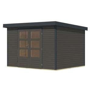 LESENA VRTNA HIŠKA KARIBU JUPITER 5 B 302X242X211 ANTRACIT