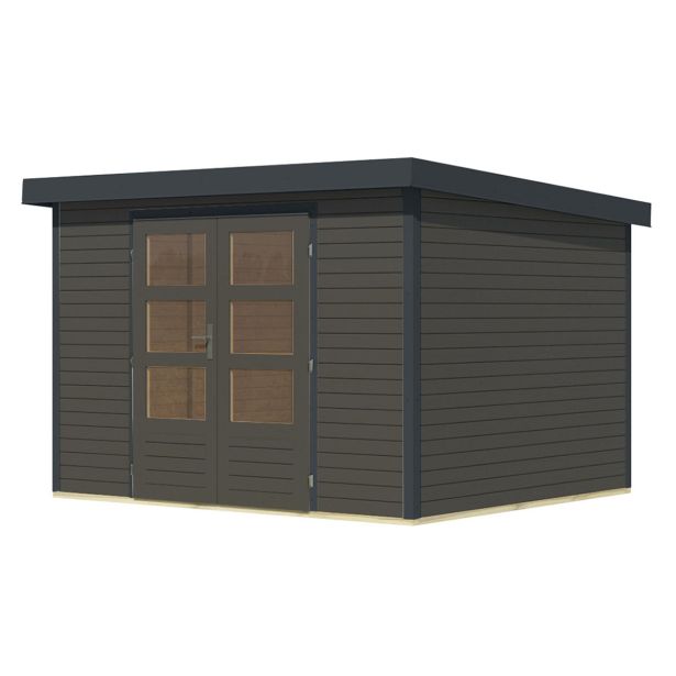 LESENA VRTNA HIŠKA KARIBU JUPITER 5 B 302X242X211 ANTRACIT LESENA VRTNA HIŠKA KARIBU JUPITER 5 B 302X242X211 ANTRACIT