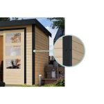 LESENA VRTNA HIŠKA KARIBU JUPITER A Z ANTRACIT OKV. 209X213X195 LES 19MM - slika 14