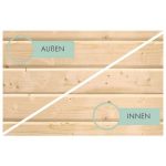 LESENA VRTNA HIŠKA KARIBU JUPITER A Z ANTRACIT OKV. 209X213X195 LES 19MM - slika 15