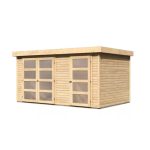 LESENA VRTNA HIŠKA KARIBU MÜHLENTRUP 2 212X404X272 BARVA LESA - slika 13