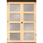 LESENA VRTNA HIŠKA KARIBU MÜHLENTRUP 2 212X404X272 BARVA LESA - slika 14