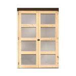 LESENA VRTNA HIŠKA KARIBU MÜHLENTRUP 3 212X404X333 BARVA LESA - slika 10