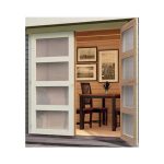 LESENA VRTNA HIŠKA KARIBU MÜHLENTRUP 3 212X404X333 SIVA - slika 12