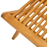 LESENI STOL NATERIAL SET 2 KOS, ANTEA 61X48X88 TIKOV LES - slika 10