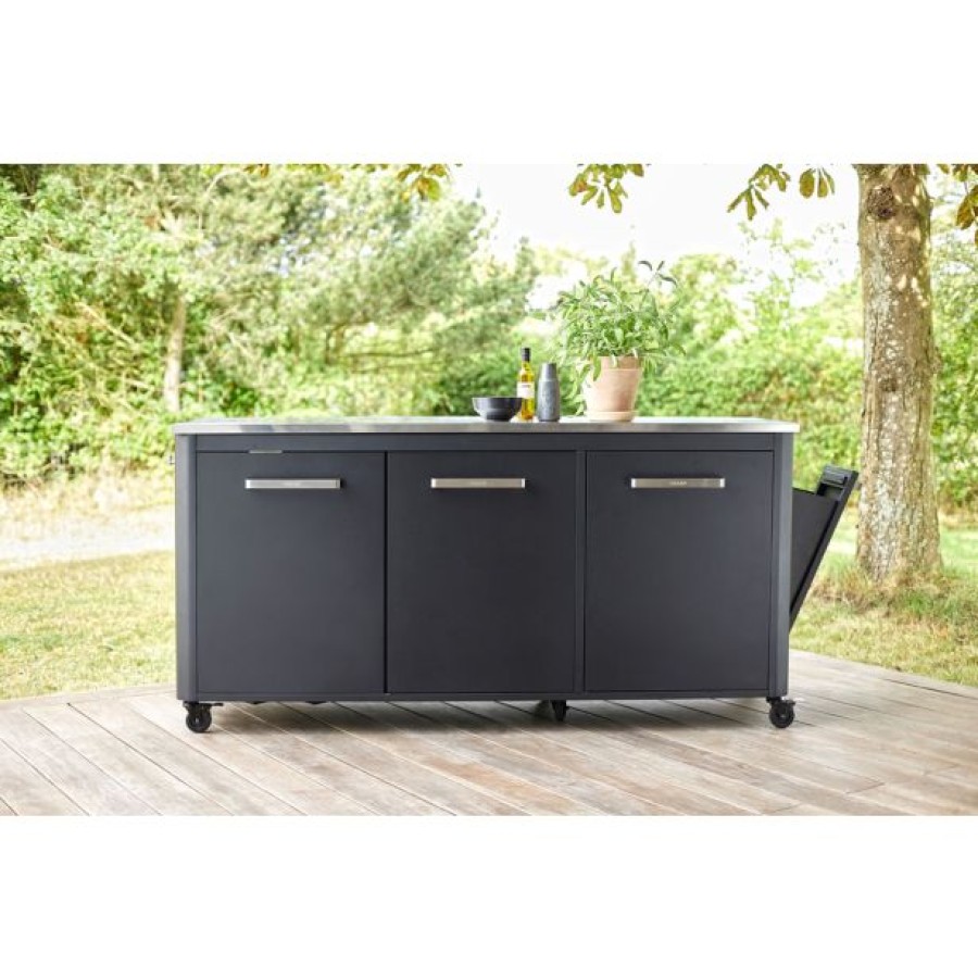 LETNA KUHINJA COZZE OMARA Z INOX POLICO 180X60X90 CM 90528 - slika 9