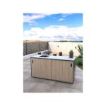 LETNA KUHINJA MS VISCOM ELEMENT POMIVALNO KORITO LESNI DEKOR HRAST-RUSTIK - slika 10