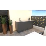 LETNA KUHINJA MS VISCOM ELEMENT S POMIVALNIM KORITOM 1800X634 MM - slika 14