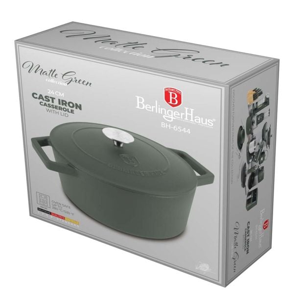 lonec-kozica-berlinger-haus-kozica-s-pokrovom-24-cm-litozelezna-mat-zelena-3538994-1 LONEC / KOZICA BERLINGER HAUS KOZICA S POKROVOM 24 CM LITOŽELEZNA MAT ZELENA - slika 7