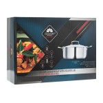 LONEC / KOZICA ENAMELIE 20 CM MATRIX KOZICA S STEKLENIM POKROVOM - slika 7