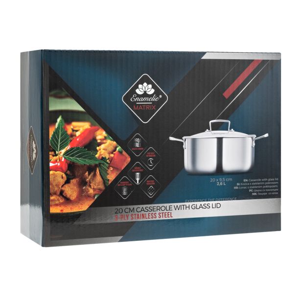 lonec-kozica-enamelie-20-cm-matrix-kozica-s-steklenim-pokrovom-3495540-1 LONEC / KOZICA ENAMELIE 20 CM MATRIX KOZICA S STEKLENIM POKROVOM - slika 7