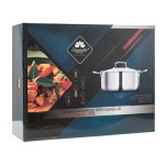 LONEC / KOZICA ENAMELIE 24 CM MATRIX KOZICA S STEKLENIM POKROVOM - slika 7