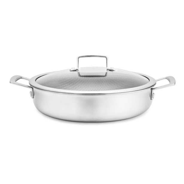 LONEC / KOZICA ENAMELIE 28 CM MATRIX KOZICA PLITVA S STEKL.POKROVOM LONEC / KOZICA ENAMELIE 28 CM MATRIX KOZICA PLITVA S STEKL.POKROVOM