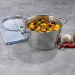 LONEC / KOZICA KELA 5.5 LIT FLAVORIA S POKROVKO 18/10 - slika 10