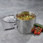 LONEC / KOZICA KELA 8 LIT FLAVORIA S POKROVKO 18/10 - slika 10