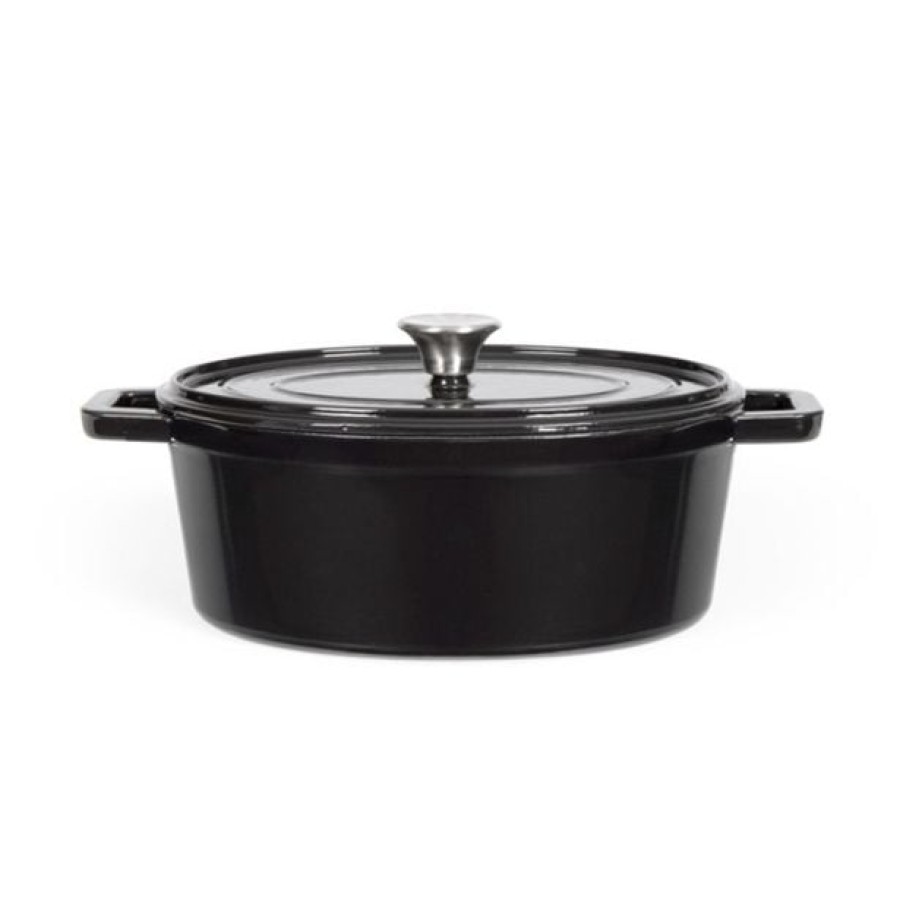 LONEC / KOZICA LIVOO DUTCH OVEN LITOŽELEZNI 4.5L ČRN 24 CM - slika 2