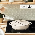 LONEC / KOZICA TEFAL 28 CM LOV LITOŽELEZNI NIZEK E2590704 - slika 13