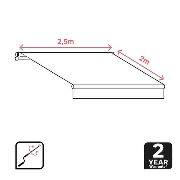 markiza-tenda-naterial-calima-250x200-cm-siva-rocna-3498214-5 MARKIZA, TENDA NATERIAL CALIMA 250X200 CM, SIVA ROČNA - slika 16