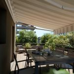 MARKIZA, TENDA NATERIAL CALIMA 300X200 CM BELO/SIVA, ROČNA - slika 25