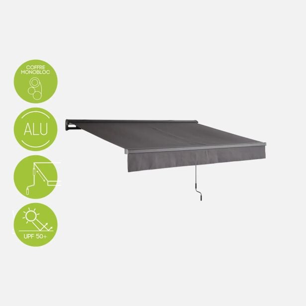 markiza-tenda-naterial-calima-300x200-cm-siva-rocna-3498215-4 MARKIZA, TENDA NATERIAL CALIMA 300X200 CM, SIVA ROČNA - slika 12