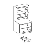 Mini kuhinjski blok RUBI 100 - slika 11