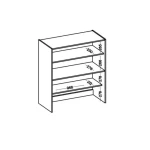 Mini kuhinjski blok RUBI 100 - slika 8