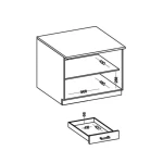 Mini kuhinjski blok RUBI 150 - slika 8