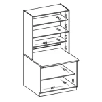 Mini kuhinjski blok RUBI 150 - slika 9