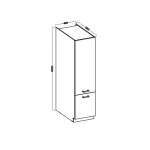 Mini kuhinjski blok RUBI 150 - slika 10